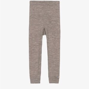 Merino wool toddler leggings by Joha